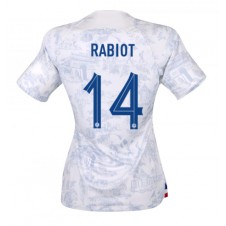 Frankrike Adrien Rabiot #14 Bortatröja Dam VM 2022 Korta ärmar